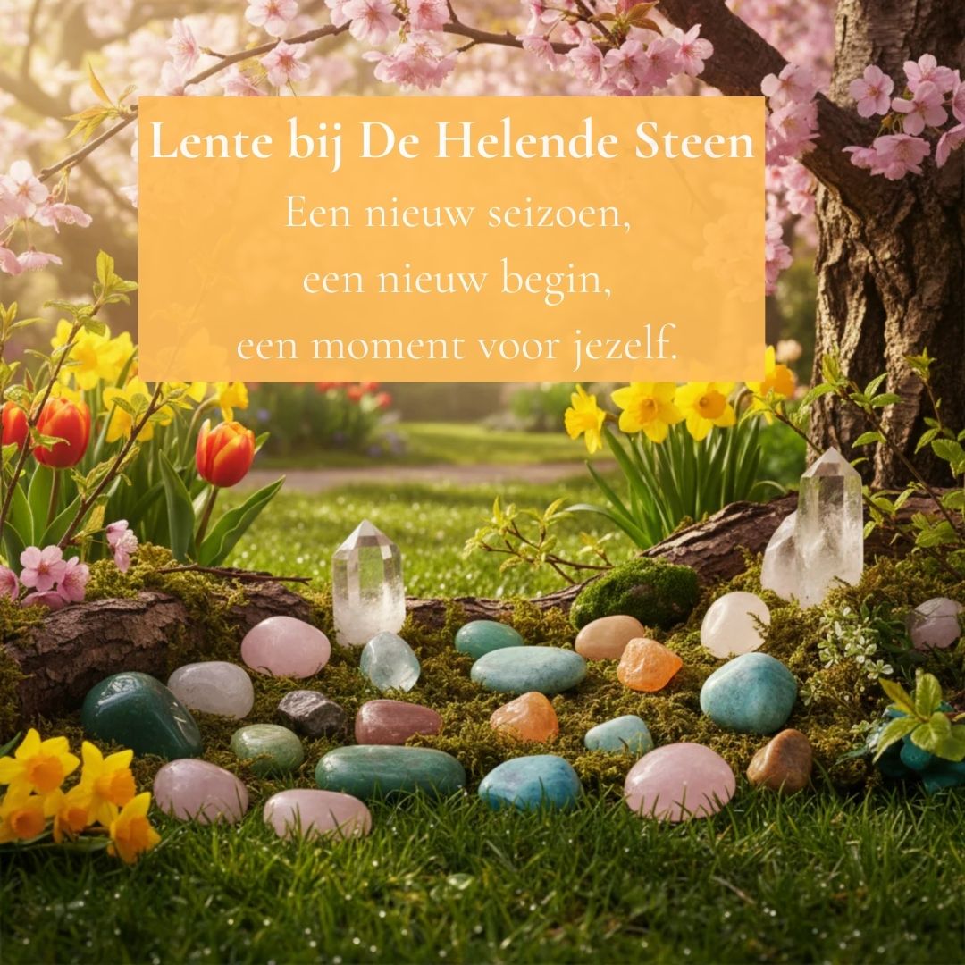 Lentestenen – Vernieuwing, Groei & Frisse Energie 🌸