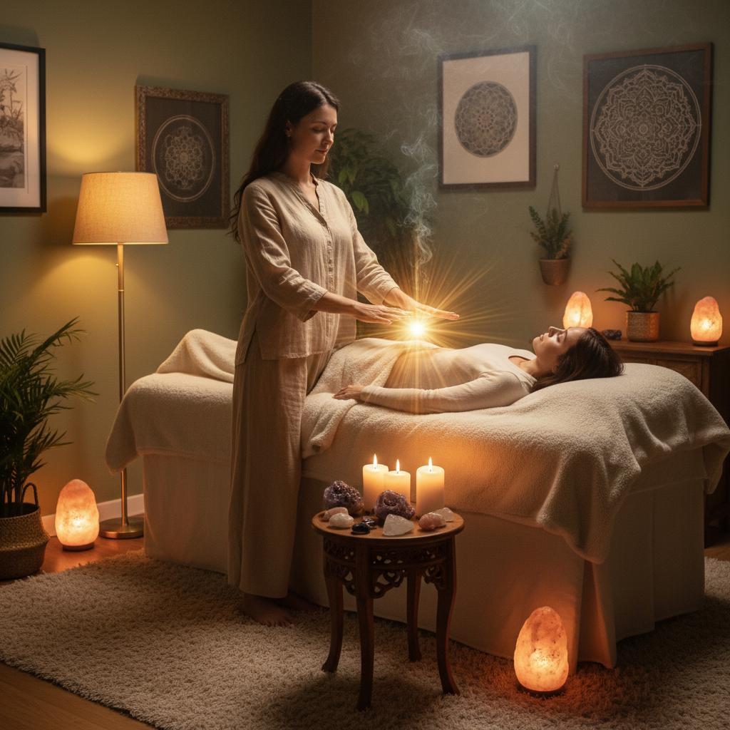 Energetische sessies en Reiki bij praktijk De Helende Steen