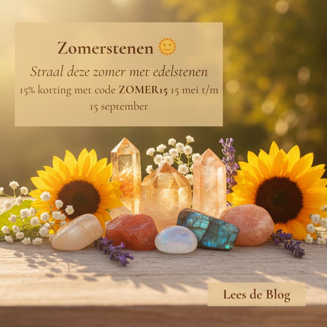 Zomerstenen – Energie, Licht & Vitaliteit 🌞