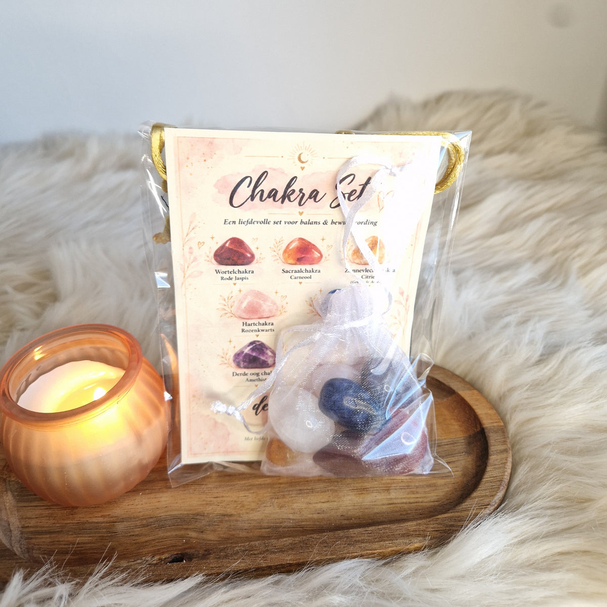 Chakraset 7 Trommelstenen | Balans & Bewustwording
