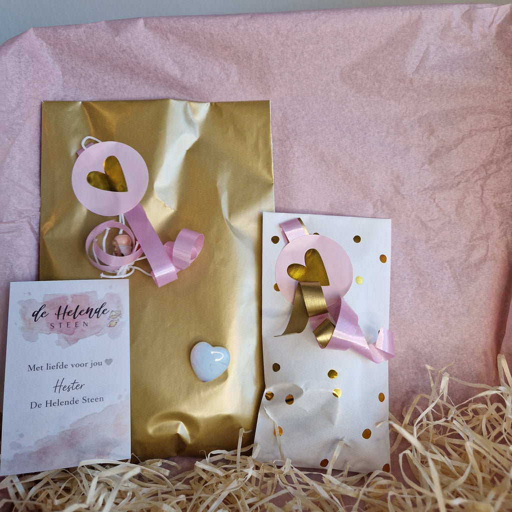 Luxe Troostpakket bij Rouw | Betekenisvol Cadeau | De Helende Steen