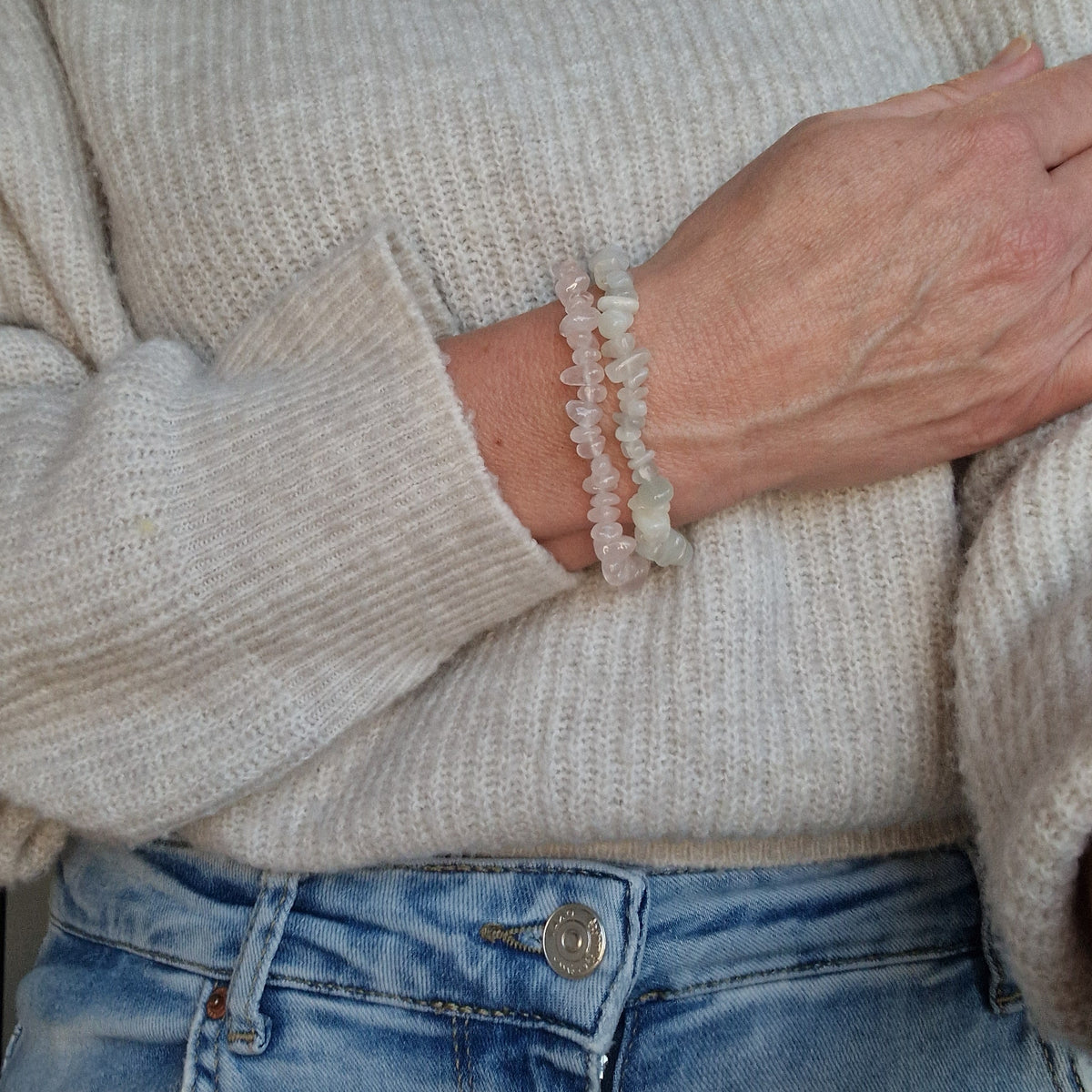 Splitarmbanden Set Zachtheid & Zelfliefde | De Helende Steen