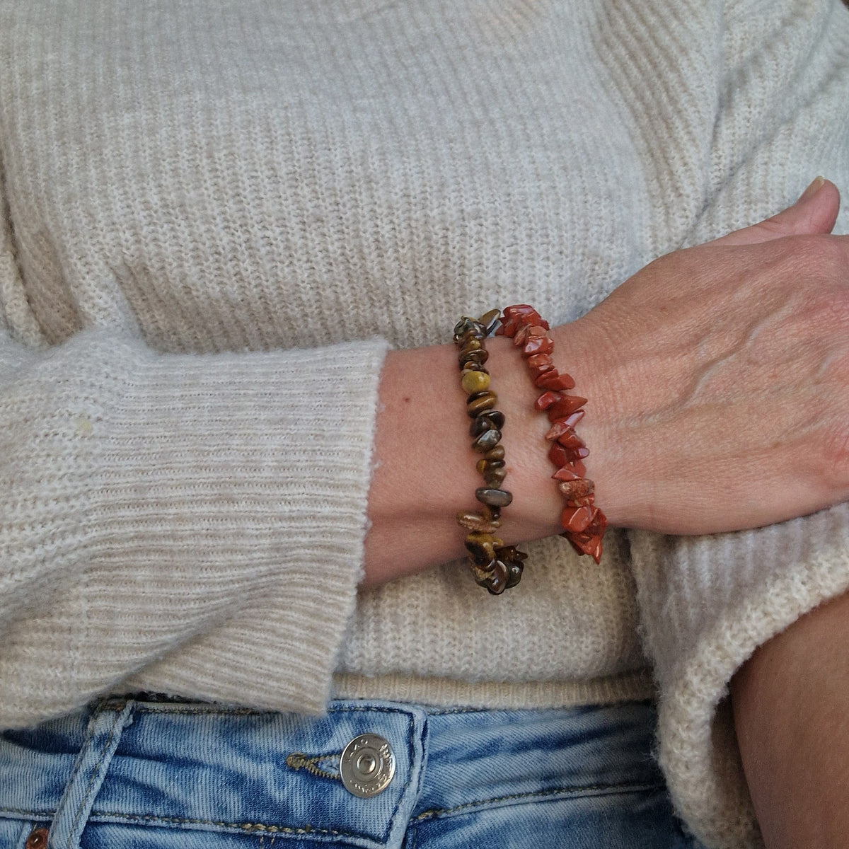 Splitarmbanden Set Kracht & Zelfvertrouwen | De Helende Steen