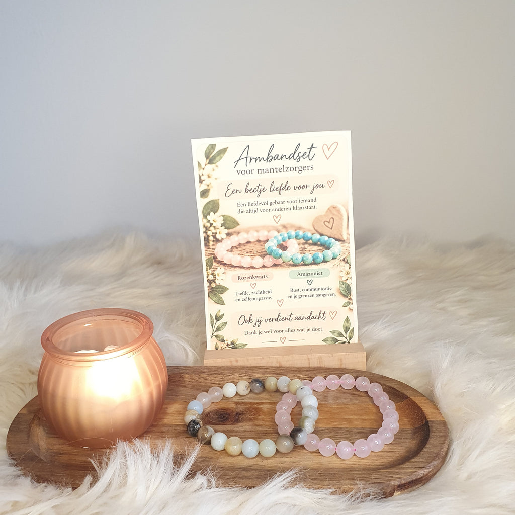 Armbandenset voor Mantelzorgers | Een Beetje Liefde voor Jou
