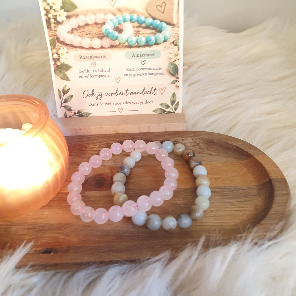 Armbandenset voor Mantelzorgers | Een Beetje Liefde voor Jou