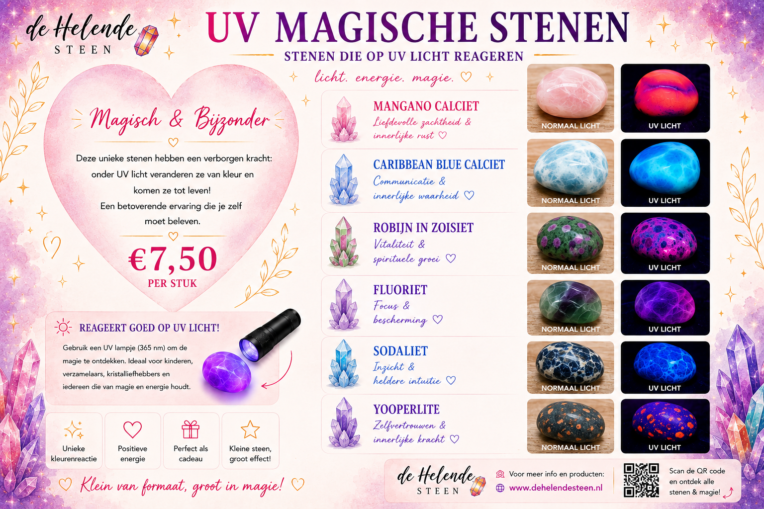UV-Gevoelige Edelstenen — Hoogbegaafd Festival 2026