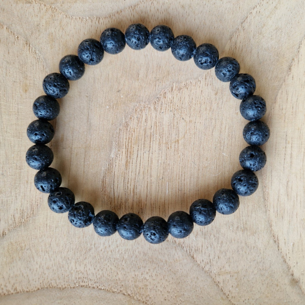 Lavasteen Armband – 21 cm