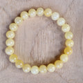 Gele Calciet Armband