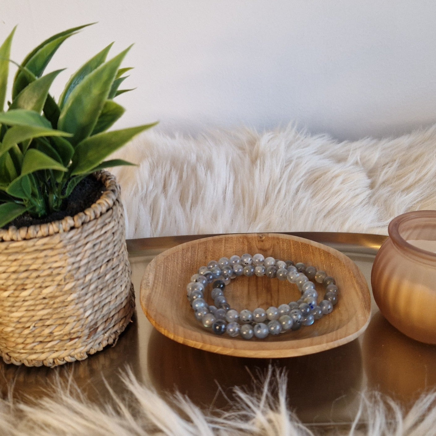 Labradoriet Armband