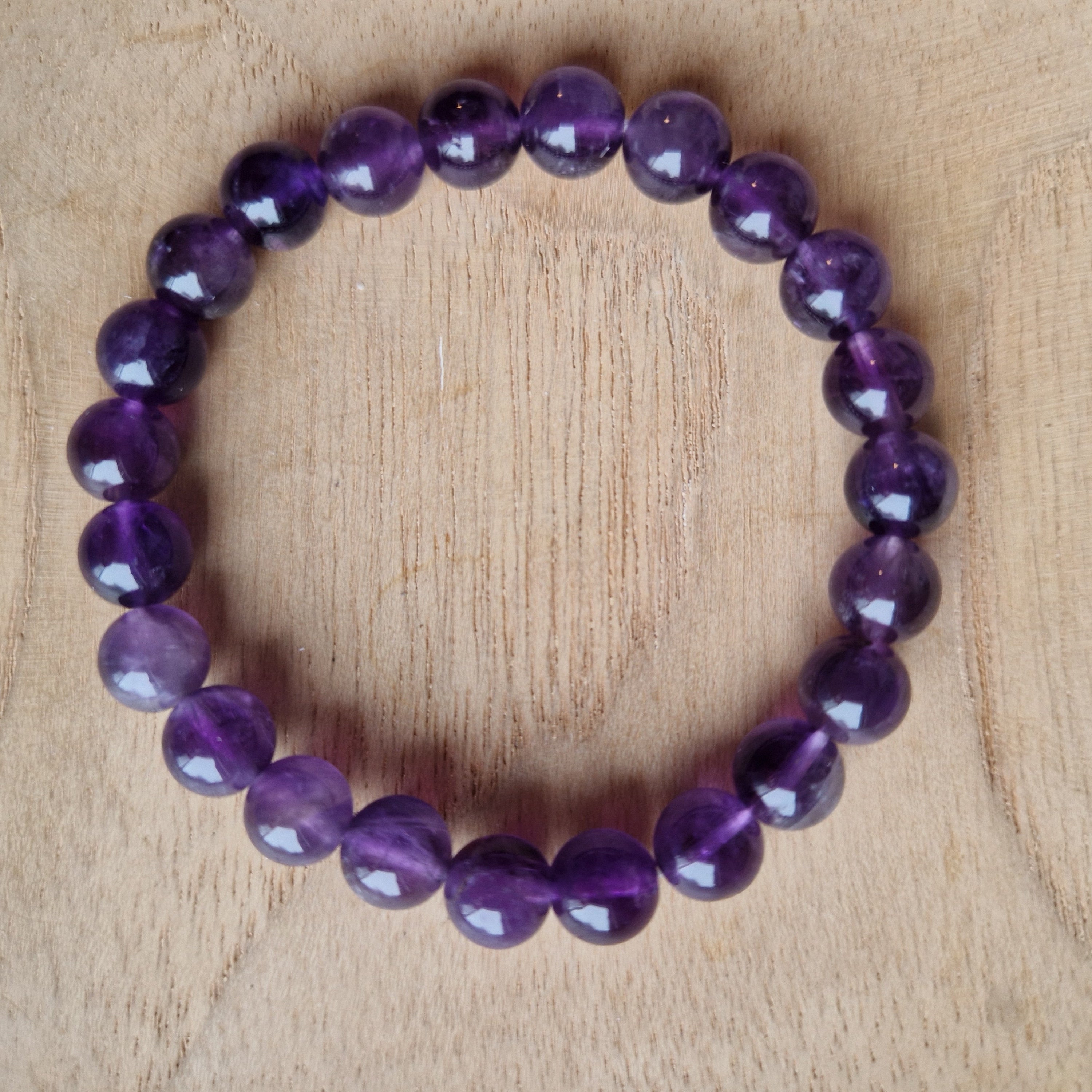 Amethist Armband – 21 cm