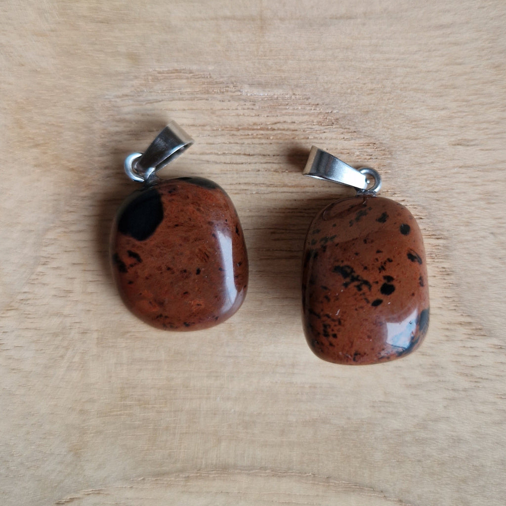 Mahonie Obsidiaan Hangertje