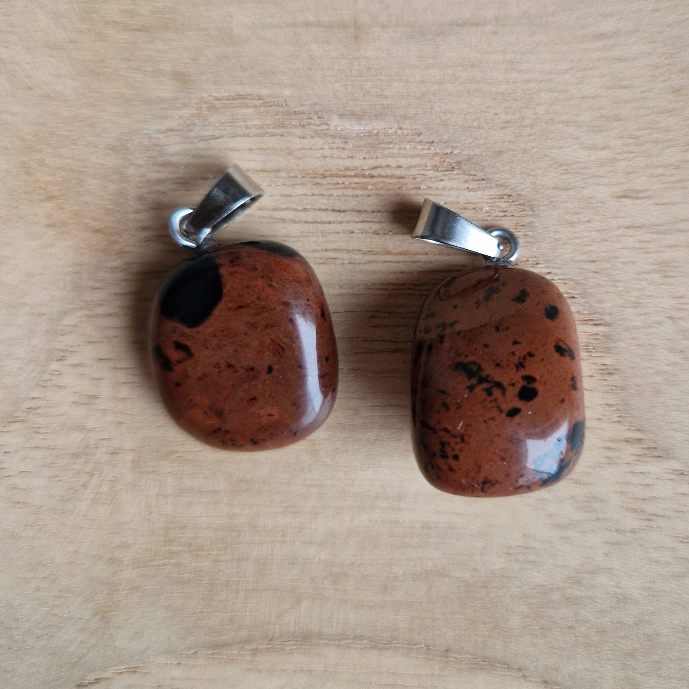 Mahonie Obsidiaan Hangertje