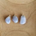 Blauwe Chalcedoon Hangertje