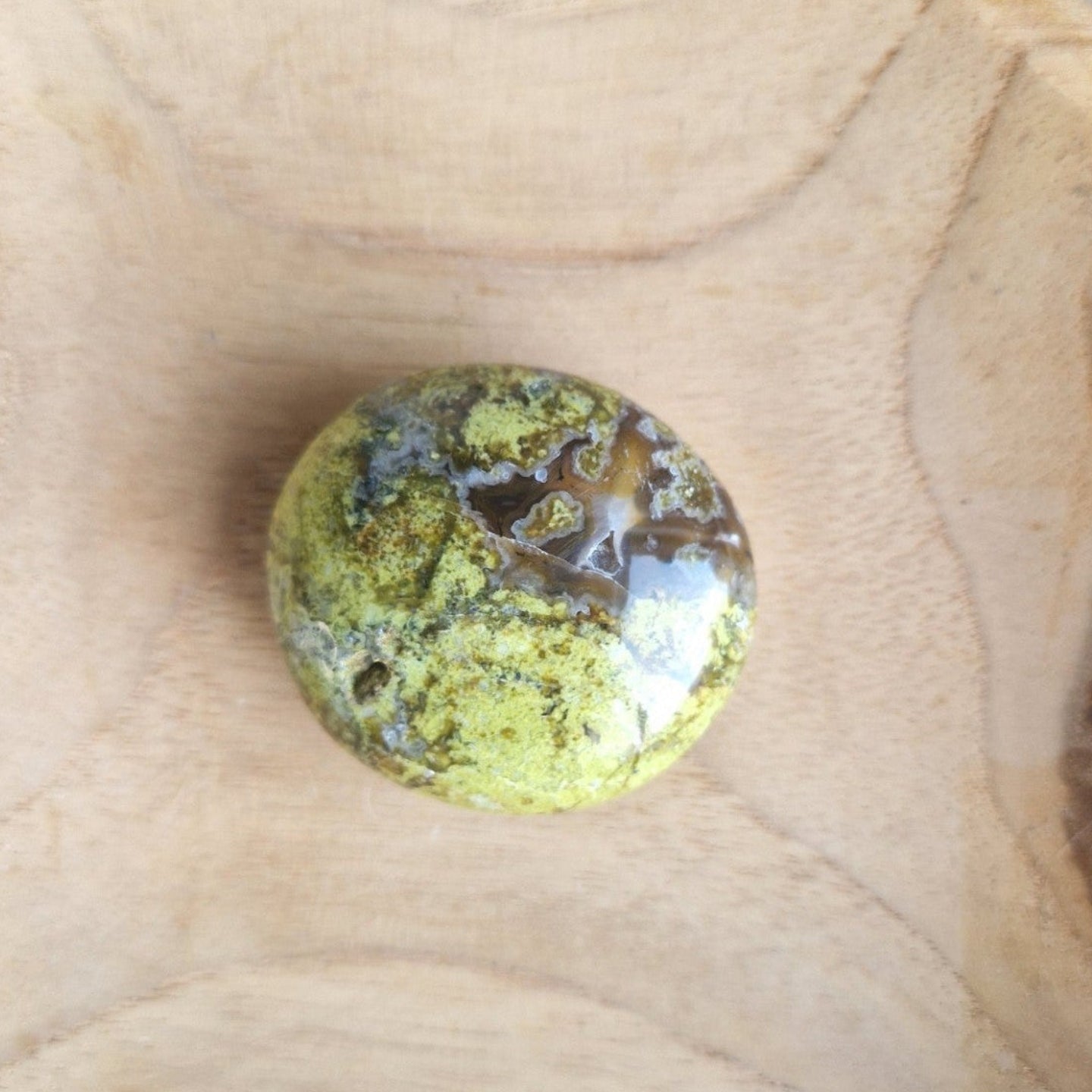 Handsteen Groene Opaal