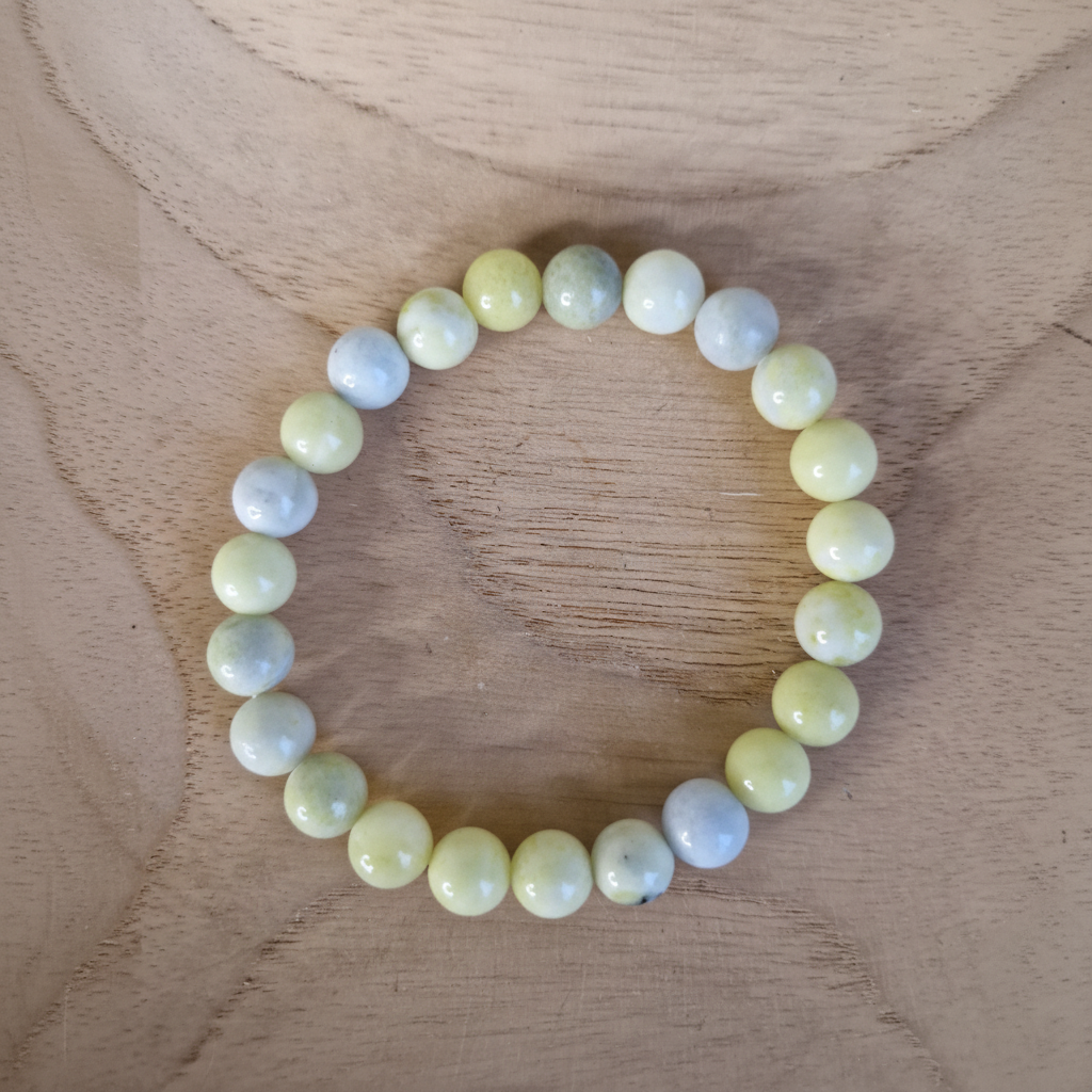 Lantiaanse Jade Serpentijn armband close-up