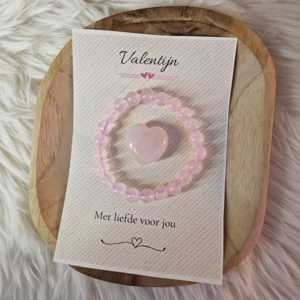 Valentijn vrouwenarmband geschenkdoos 1