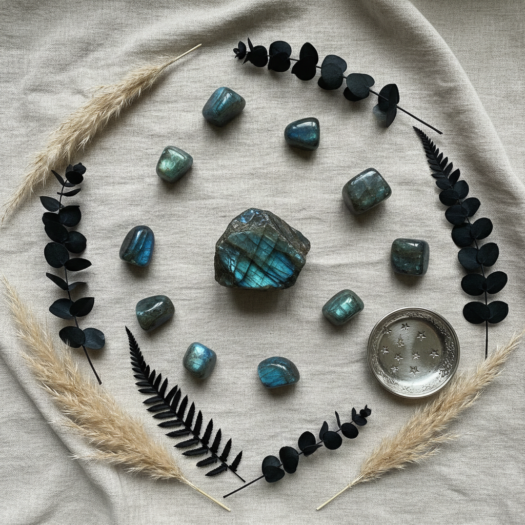 De Zachte Steen april - labradoriet voor vertrouwen en bescherming