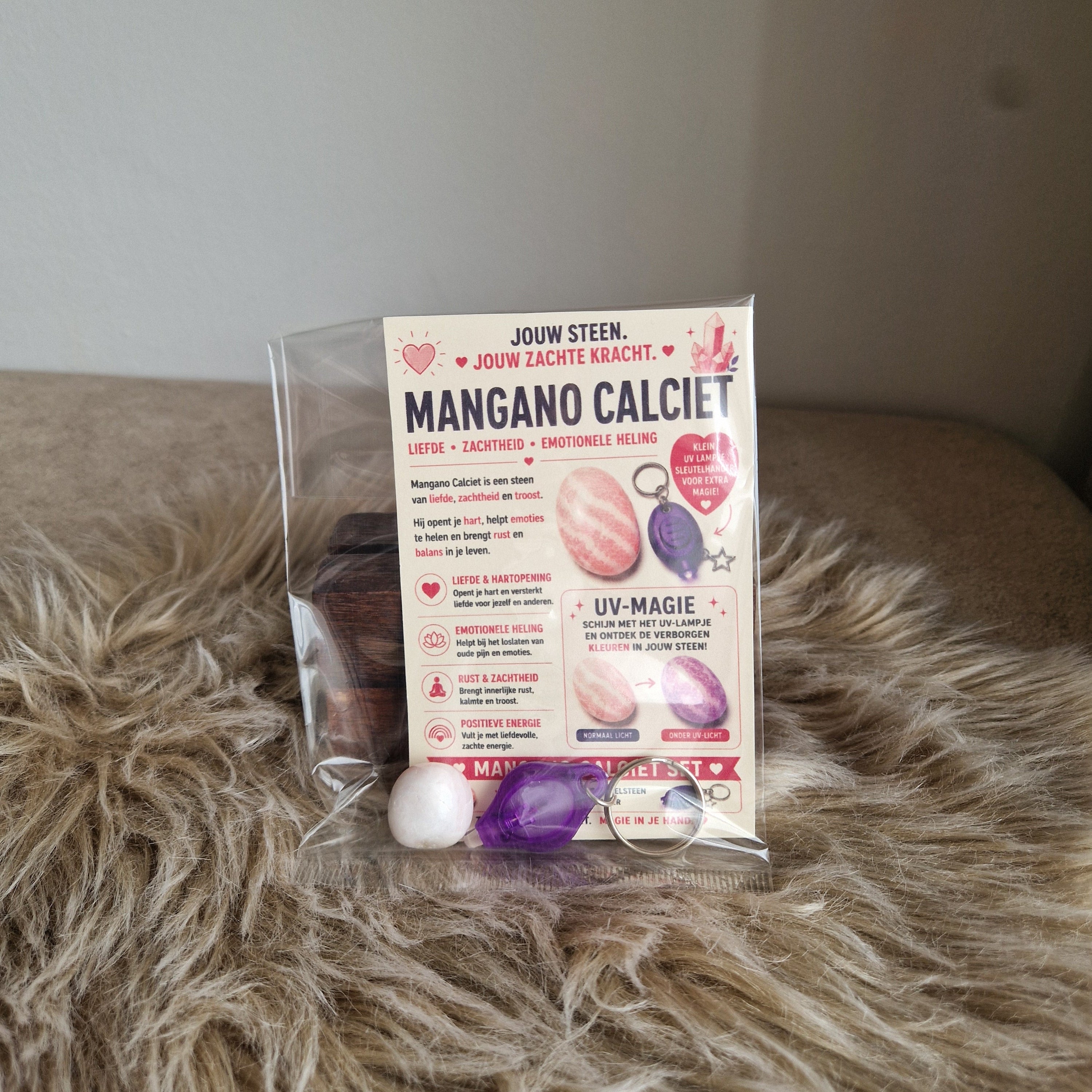 💗 Mangano Calciet Magie Set met UV-Lampje