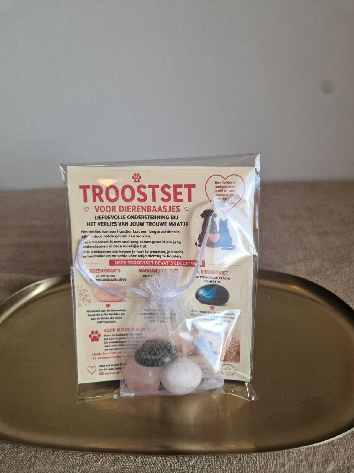🐾 Troostset – Voor altijd in mijn hart