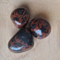 Mahonie Obsidiaan Trommelsteen