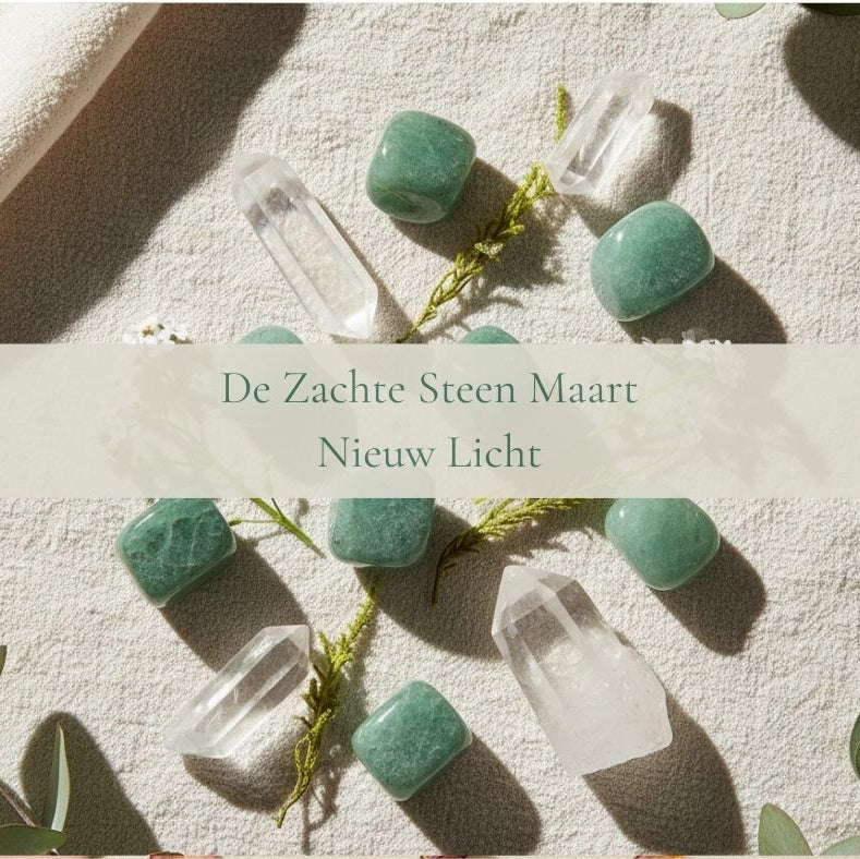 De Zachte Steen Maart | Groei & Vertrouwen | De Helende Steen